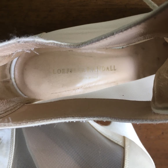 Loeffler Randall Georgia Bootie in White Satin - Picture 6 of 8